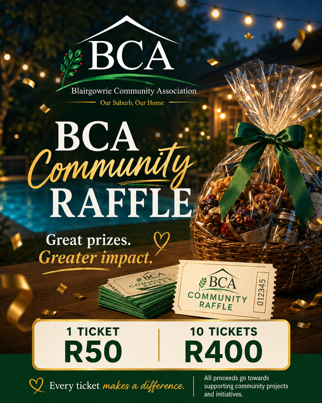 BCA pool raffle promotion